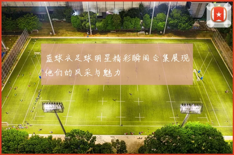 蓝球衣足球明星精彩瞬间合集展现他们的风采与魅力