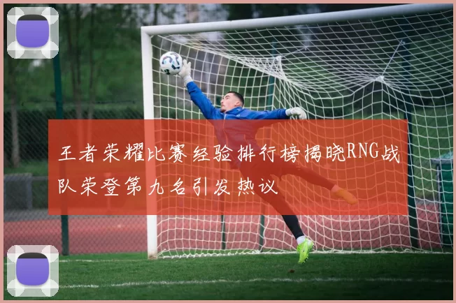 王者荣耀比赛经验排行榜揭晓RNG战队荣登第九名引发热议